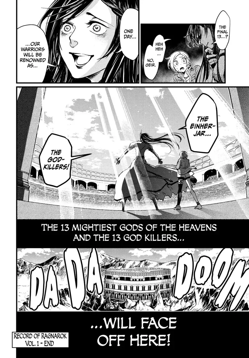 Record of Ragnarok Chapter 4 Page
