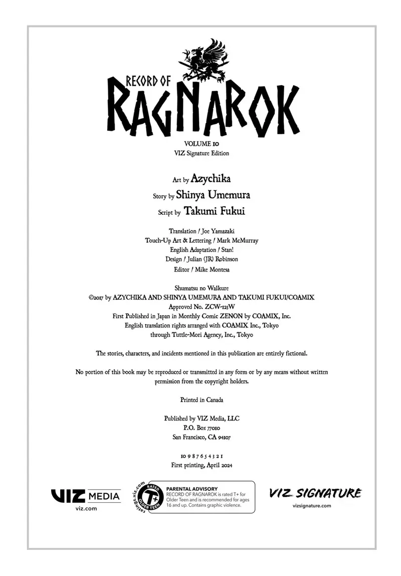 Record of Ragnarok Chapter 41 Page