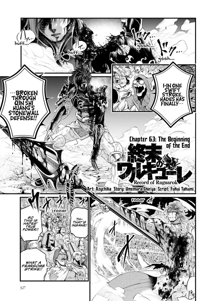 Record of Ragnarok Chapter 63 Page